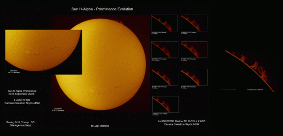 Protuberanza Solare 20160925 Lmor