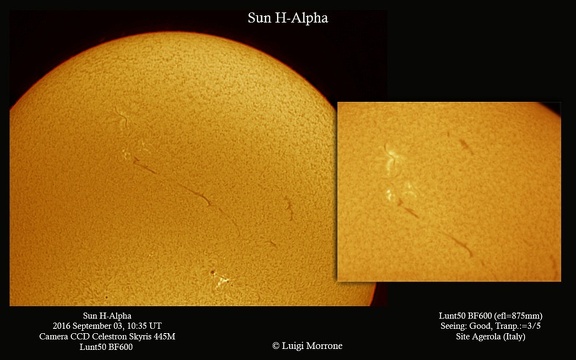 Sun H-Alpha 20160903 Lmor