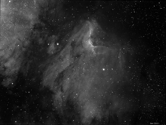 Nebulosa Pellicano 9x20min Pentax 7nn B POST 