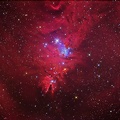 NGC2264 Cone Nebula 281211 AeMr HaRGB CIRACIp